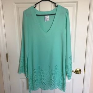 Seafoam Green Swimsuit Coverup